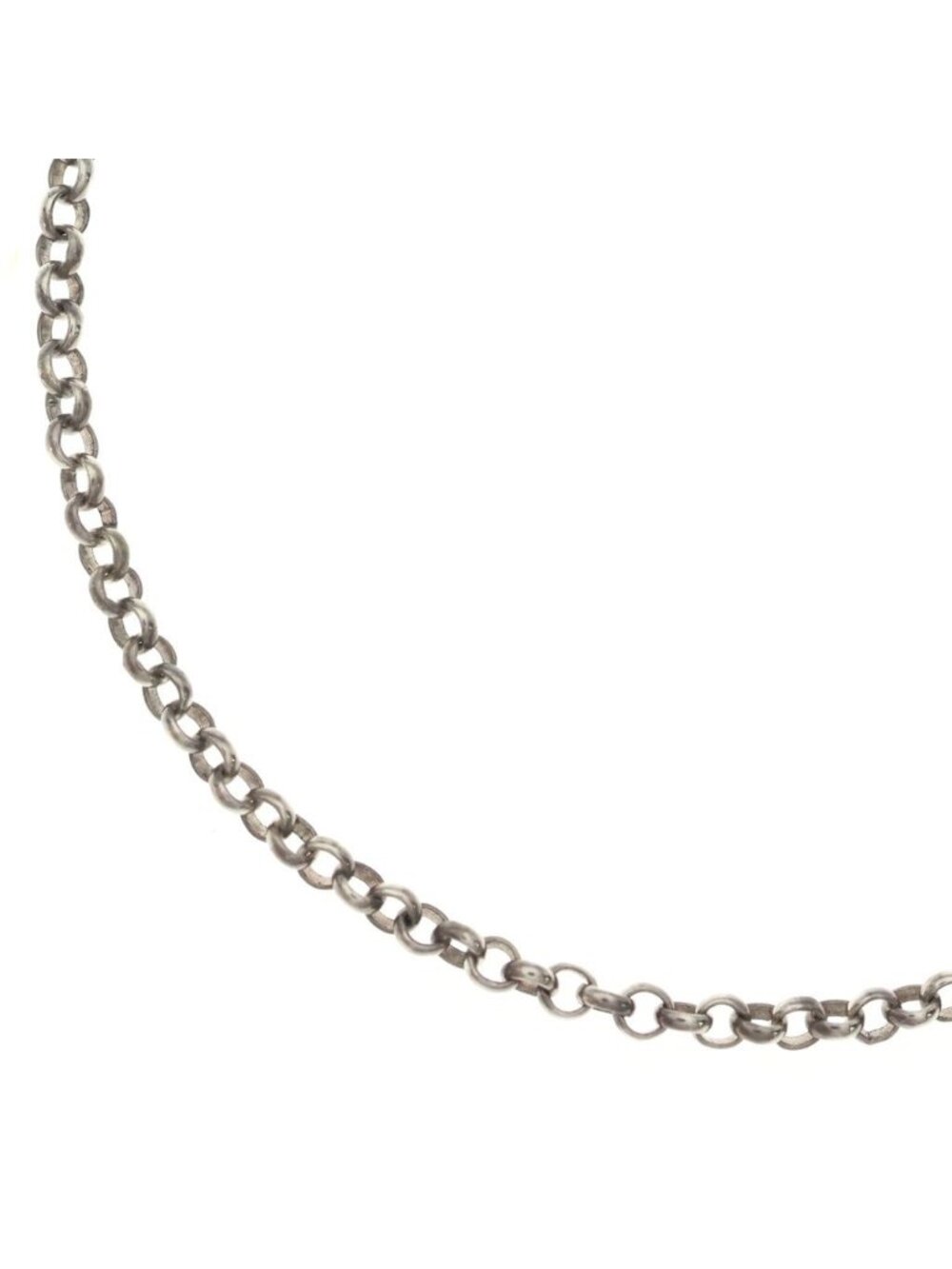 Chrome Hearts Neckchain Roll Chain Necklace Silver